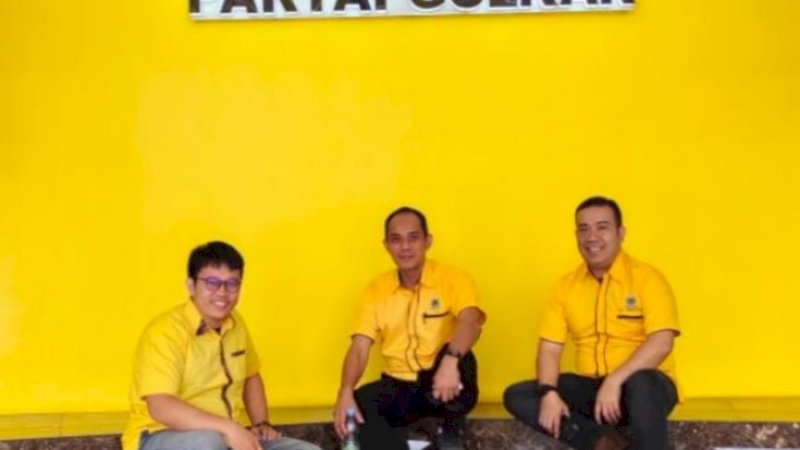 Tim data dan Sipol Golkar Sulsel.