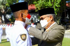Taufan Pawe Kukuhkan Paskibraka Kota Parepare