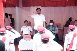 Bupati Gowa Lepas 97 Regu Lomba Gerak Jalan Pelajar