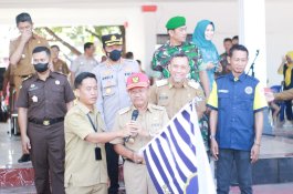 Semarakkan HUT RI Ke 77, Bupati Jeneponto Buka PDBI Tingkat Kabupaten