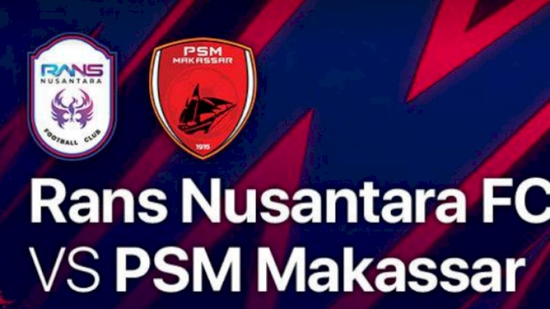 RANS Nusantara FC Vs PSM Makassar (Foto: Vidio.com)