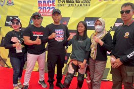 Pembalap Cantik Curi Perhatian di Road Race Bupati Cup Jeneponto