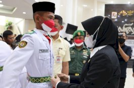 Berhalangan Hadir di Pengukuhan, Wawali Makassar Gantikan Posisi Orang Tua Calon Paskibraka