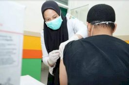 Seluruh Karyawan RSUD Andi Makkasau Parepare Jalani Vaksinasi Booster Kedua