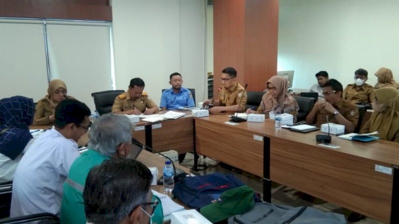 Pemkot Makassar Gelar Rakor Pembahasan Pengelolaan Air Limbah, (15/8/22).