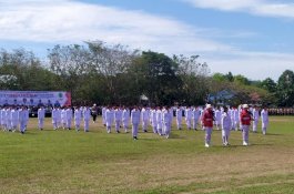 Perjuangan Paskibraka Barru, walau Sakit Sukses Kibarkan Bendera