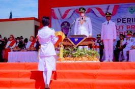 Upacara HUT RI ke-77 di Barru Berlangsung Khidmat