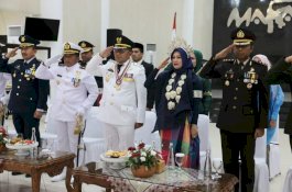 Dipimpin Presiden Jokowi, Wali Kota Makassar Hadiri Upacara secara Virtual