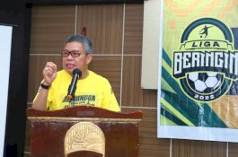Jelang Laga Bergulir, Golkar Sulsel Luncurkan Aplikasi Liga Beringin