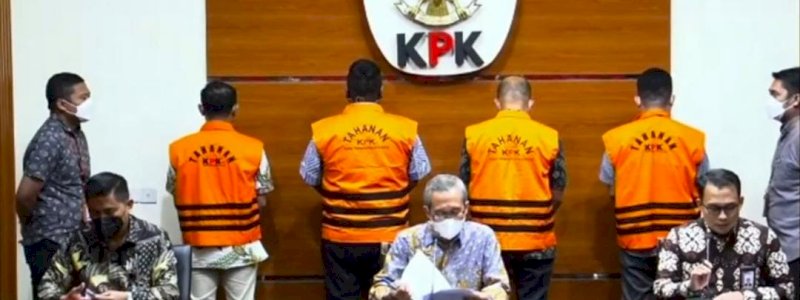 KPK Umumkan Tersangka Tipikor Pemeriksaan Laporan Keuangan PUTR Sulsel