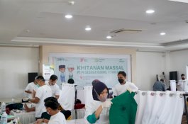 Pegadaian Kanwil Makassar Gelar Khitanan Massal Gratis