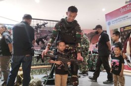 Pameran Alutsista Meriahkan HUT RI di Trans Studio Mall Makassar