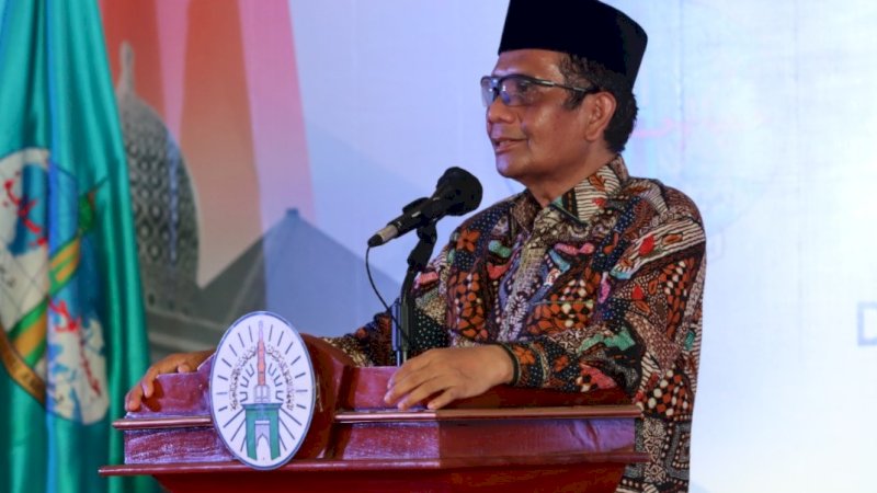 Menteri Koordinator Bidang Politik, Hukum, dan Keamanan (Menkopolhukam) Republik Indonesia, Mahfud MD.