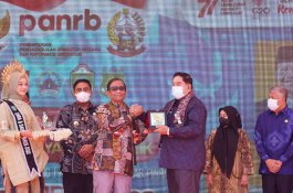 Sekda Sulsel Dampingi Mahfud MD Resmikan MPP Empat Daerah