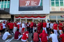Rayakan HUT RI ke-77, SGB Makassar Bagi-bagi Hadiah Menarik. 