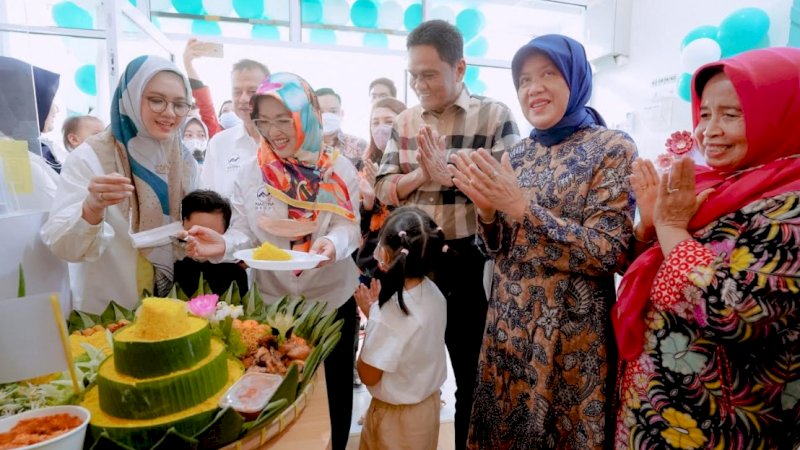 Peresmian Klinik Nadena yang beralamat di Jalan Singa Nomor 40, Kota Makassar, Senin (22/8/2022).
