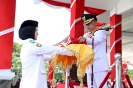 Pimpin Upacara HUT ke-77 RI, Ilham Azikin: Bantaeng Cepat Pulih Berkat Kebersamaan