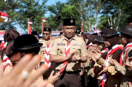 Buka Perkemahan Pramuka, Bupati Bantaeng: Bangun Kebersamaan