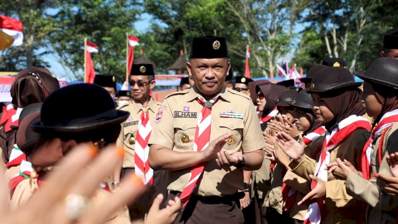 Buka Perkemahan Pramuka, Bupati Bantaeng: Bangun Kebersamaan