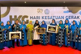 Enrekang Raih Tiga Penghargaan pada HKG Ke-50 TP PKK Sulsel