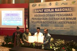 Asdepamsi dan Perpamsi Buat Deklarasi Lombok, Dewas Perumda Air Minum Makassar Turut Serta