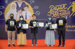 125 Civitas Akademika dari 10 PT Meriahkan Kegiatan Pajak Bertutur.