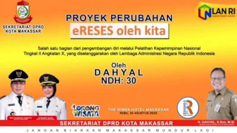 DPRD Makassar Perkenalkan Aplikasi eRO’TA