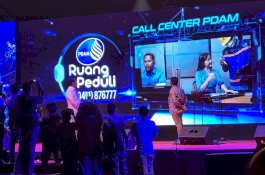 Hadiri Malam Puncak Hut PDAM Makassar  ke 98, Ini Pesan Wali Kota Danny