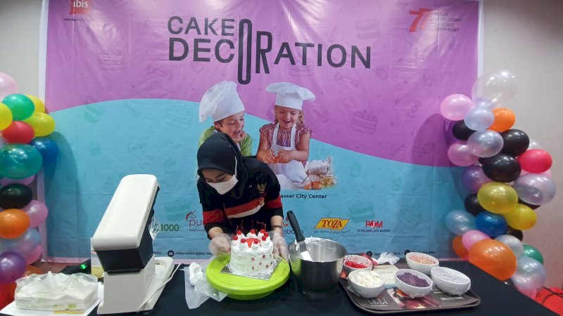 Kumpulkan 60 Anak, Cake Decoration Sukses Digelar.