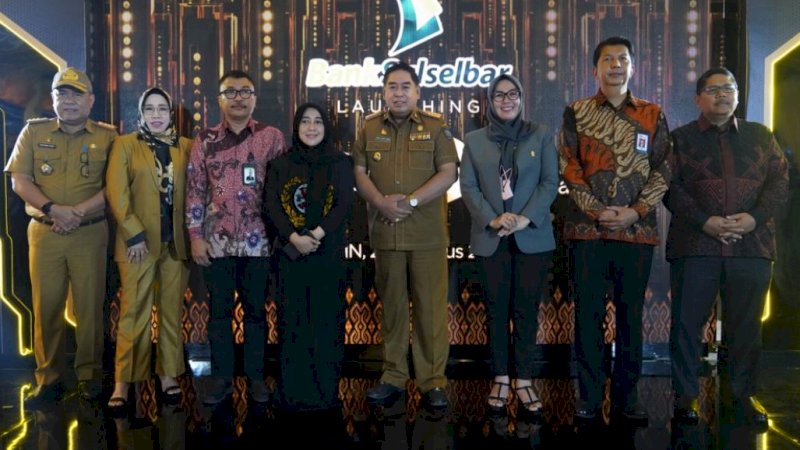 Peluncuran DPLK Malebbi dan Saoraja Priority Bank Sulselbar, di Jalan Letjen Hertasning Makassar, Senin (29/8/2022).