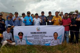 Kadis Perikanan Sulsel Tebar 30 Ribu Benih di Pinrang