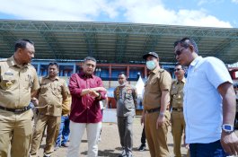 Digadang-gadang Jadi Homebase PSM Makassar, Bupati Pangkep Serius Benahi Stadion Andi Mappe