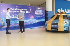 OLx Autos Beri Hadiah Mini Cooper 1.5 Turbo 2018 Kepada Konsumen.