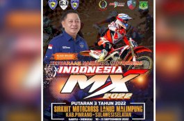 Kejurnas Motorcross Akan Dilaksanakan di Pinrang Bulan September