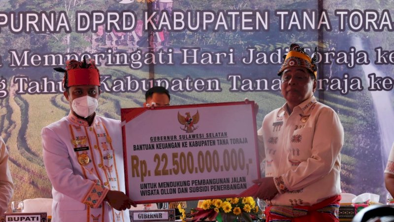 Gubernur Andi Sudirman Tegaskan Komitmen Bangun Toraja