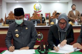 Gubernur dan Ketua DPRD Sulsel Teken Nota Kesepakatan Perubahan KUA PPAS 2022