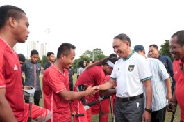 Menpora Tegaskan Dukungan Pemerintah kepada Timnas Sepak Bola Amputasi Indonesia di Ajang Piala Dunia