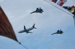 Squadron Udara 33 Lanud Sultan Hasanuddin Atraksi Pada Pembukaan Makassar F8