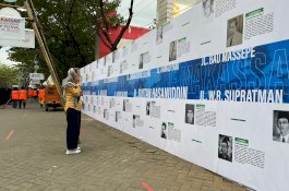 Informasi Sejarah Nama Jalan di Kota Makassar Ditampilkan di Makassar F8