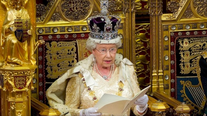 Ratu Elizabeth II (Foto: Sky News)