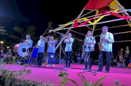 Kesenian Tanjidor Tampil di Makassar F8