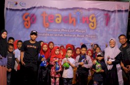 Bantu Anak-anak yang Kekurangan Layanan Pendidikan, IKASA Makassar Gelar Go Teaching 7 di Bulukumba