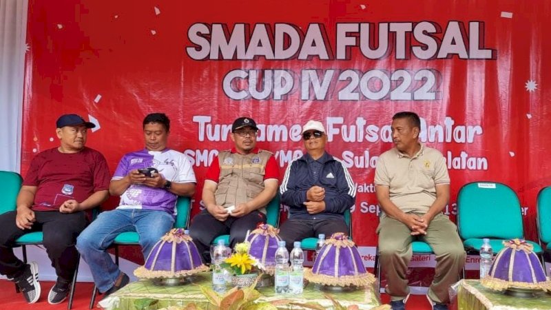 Bupati Enrekang Buka SMADA Futsal Cup IV 2022