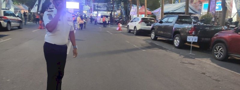 Dijaga Dishub Makassar, Lalulintas di Sekitar Lokasi Perhelatan Makassar F8 Berjalan Lancar 