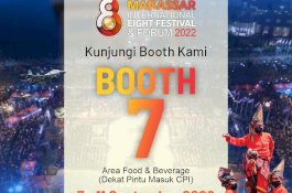 Hotel Golden Tulip Makassar Hadir di Event F8, Kunjungi Booth-7 Dapatkan Promo Kuliner.