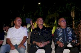 Wali Kota Makassar Dampingi Mentan SYL Nonton Aksi Panggung Padi Reborn di F8