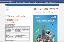 Jadi Pemenang di Ajang Penghargaan  Internasional LACP Annual Report Award 2022, Telkom Ungguli Perusahaan Ternama di Dunia
