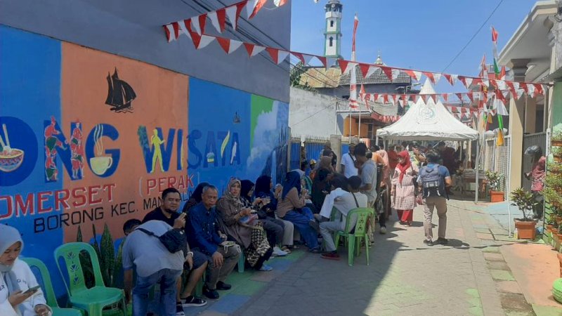 Kunjungi Lorong Wisata di Makassar, Dispar Sumbar Lihat Hasil Pengrajin Perak