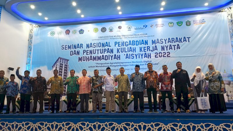 KKN MAs 2022 Resmi Ditutup, Rektor Unismuh: Terima Kasih Telah Aktifkan Ranting dan Cabang Muhammadiyah