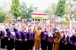 Pesan Bupati Wajo ke Anak SD di HKGN 2022: Gigi Sehat Bikin Tambah Ganteng dan Cantik